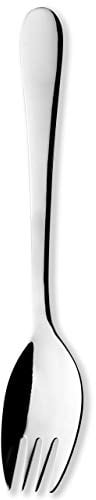 Grunwerg Windsor Carded 4-Piece Buffet Fork Set 4BFWDR/C, 18/0 Stainless Steel, Red,black