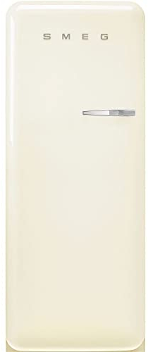 Frigorífico Una Puerta - SMEG FAB28LCR5, 1.54 metros, Izquierda, Eficiencia A+++, Crema