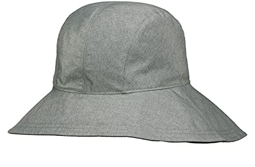 Mayser Kaiti Großer Funktionshut mit UV-Schutz wasserabweisend - Grau-Marine (9685) - 57-58 cm (M)