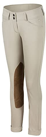 R.J. Classics Collette Women's Front Zip Jodhpurs Sand 2 Regular