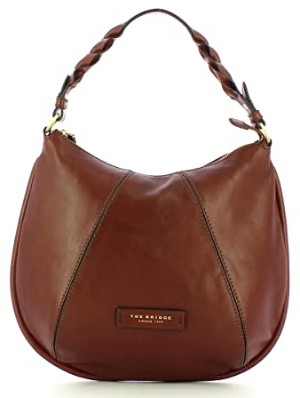 The Bridge Brigida - Schultertasche 41 cm marrone