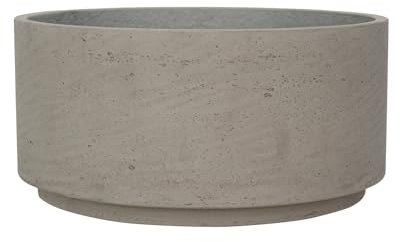 Pottery Pots Blumentopf Pflanzschale Beige-Grau D 29 cm H 13,5 cm