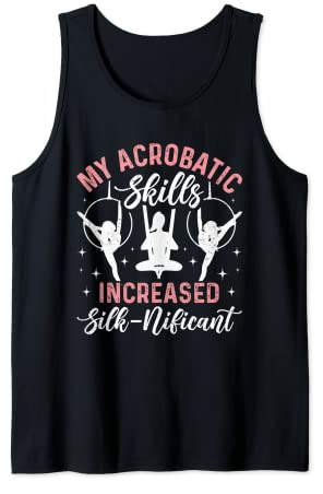 Meine akrobatischen Fähigkeiten erhöht Silk-nificant Dance Tank Top