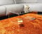 Slato Mira Couchtisch, modernes Design, aus Acrylglas, hergestellt in Italien, transparent