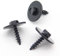 VVO Fasteners- Schwarz Metall-schrauben. Radhausverkleidung und Kotflügel hinten. Kompatibel mit einigen BMW X3, Z4, 5er-Reihe, 6er-Reihe, 7er-Reihe, (Packung mit 10 Clips)
