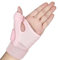 Yasdyri Orthèse de pouce réglable - Orthèse de pouce gauche et droite - Orthèse pour homme et femme - Attelle de pouce pour l'arthrite, l'entorse du pouce, la tendinite (rose)