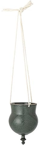 Bloomingville Nihal Blumentopf, hängend, Grün, Steingut