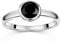 Materia Onyx Ring Damen 925 Silber rund Edelstein Schmuck SR-7-58