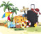Magic Ants Hochwertige Reise 3D Pop-Up-Grußkarte – Mit Weltkarte, Koffern, Flugzeug, Strand und Reisemotiven – Perfekt für Reisefans, Urlaub, Abschied und Abenteuer