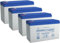 generic 4 X 12V-9AH[8.5ah] POWERSONIC BATTERIES -APC RBC24/RBC133 Compatible Replacement Batteries (uses existing leads)