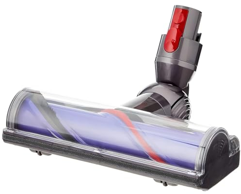 DAMAIYI Tête de Brosse Compatible pour Dyson Aspirateur V7, V8, V10, V11, V15, Motor-Head, Accessorie, Pièce Détachées, Brosse Turbine, Turbo Brosse, Pièce de Rechange 967483-04