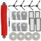 Feilifan 22 PCS Accessories Kit for Roborock Qrevo Pro/Qrevo MaxV/Qrevo S Robot Vacuum Cleaner, Replacement Parts Main Brush, Side Brush, Washable Filter, Mop Cloths, Vacuum Bags