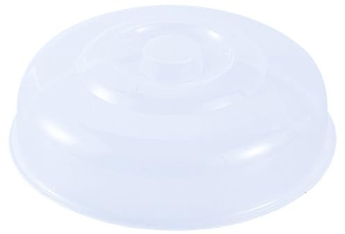 Cubierta de salpicaduras de microondas para alimentos, cubierta redonda de microondas de 7.8/20cm cubierta de microondas con respiraderos de vapor, tapa de protección de salpicaduras de microondas