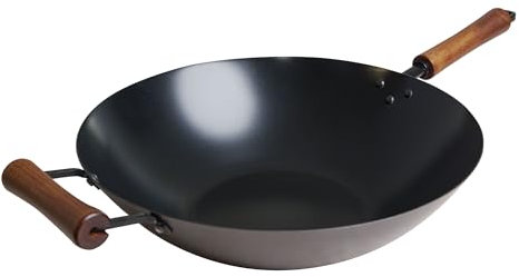 Joyce Chen Classic Series Wok aus Keramik, antihaftbeschichtet, Karbonstahl, 35,6 cm