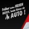 Hellweg Druckerei Früher Hatten Hexen Besen Heute Fahren Sie Auto Auto Aufkleber Sticker Heckscheibenaufkleber
