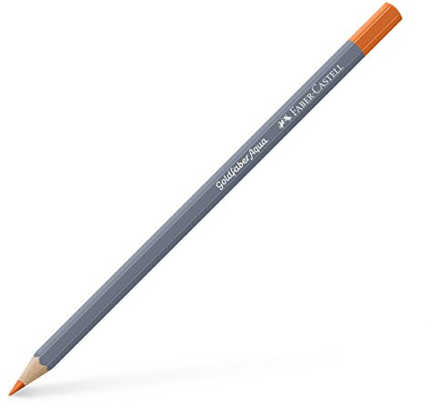 Goldfaber Aqua Aquarell-Bleistift Dunkles Kadmiumorange 115 Dark Cadmium Orange