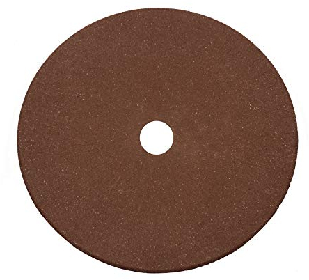 Schleifscheibe Kettenschärfgerät passend für LUX Tools KSS-85 - Ersatz Schleif Scheibe für Kettenschärgerät Ø 104 mm, Dicke 3,2 mm und Aufnahme 22,2 mm