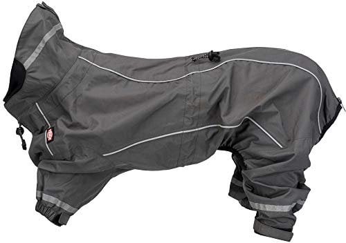 Trixie Vaasa Hunde-Regenmantel, Grau, 36 cm