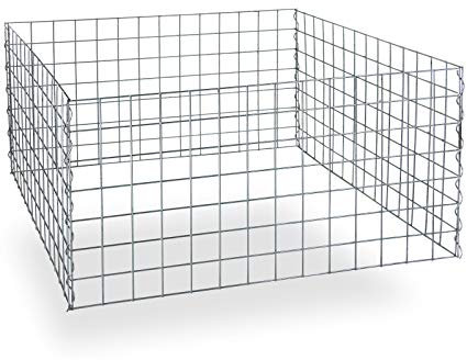 Metallkomposter Komposter Kompostieren Gartenabfälle Schnittgut Würzburg Gartenkomposter 106x107x54