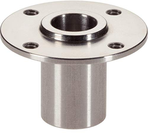 Aufnahmebuchsen, mit Flansch, für Kugelsperrbolzen und Steckbolzen/mit rundem Flansch | d1=10 mm / d2=13 mm | 22400.0410