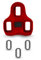 FLR Look Keo Cleats - Red