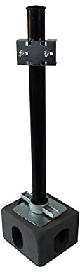 Quickfit Container Accessories | Shipping Container Utility Pole | for CCTV Security Camera Mount, Solar Outdoor Lights, Flood Lights, Satellite Dish, Antenna Pole, Outdoor Handrail | 600 mm