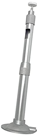 prasku Support de Fixation pour projecteur de Plafond Mural Hauteur Extensible Tête rotative à 360 ° - 20 à 40cm