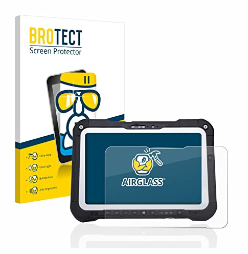 BROTECT Schutzglas für Panasonic Toughbook FZ-G2 | Transparenter Displayschutz Made in Germany Schutzfolie Panzer Folie Glas 9H Anti-Fingerprint Einfache Montage Clear