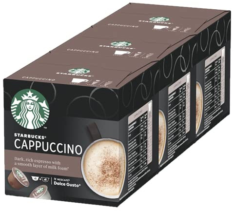 Starbucks - Cappuccino by Nescafé Dolce Gusto - 3x 12 Pods