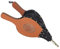 Soffietto per Camino, Soffietto per Camino in Legno in Pelle 17.9X7.8In, Grande Soffiatore di Fuoco, con Manico Lungo per Sling per Barbecue da Campeggio All'aperto
