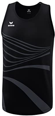 Erima Herren Racing 2.0 Funktionelles Singlet (8282304), schwarz, S