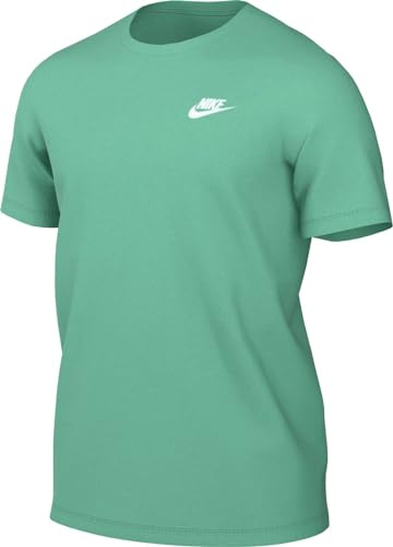 NIKE NSW Club T-Shirt, Verde Primavera, M Uomo