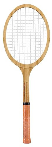 Tennisschläger aus Holz, Vintage-Holz-Tennisschläger für das Schlafzimmer