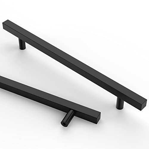 Astrée 10 Pack de 192mm Negro Tiradores Cocina Tiradores Armarios Acero Inoxidable Tiradores para Muebles Tiradores de Armarios Tiradores Tiradores de Cocina Tiradores de Armario