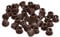 QUARKZMAN Bouchon de Trou en Plastique 8mm, 36Pcs Type Encastré, Cache Trou Bouchon de Verrouillage à Pression Ronde pour Meubles, Embouts d'Insertion de Panneaux, Marron