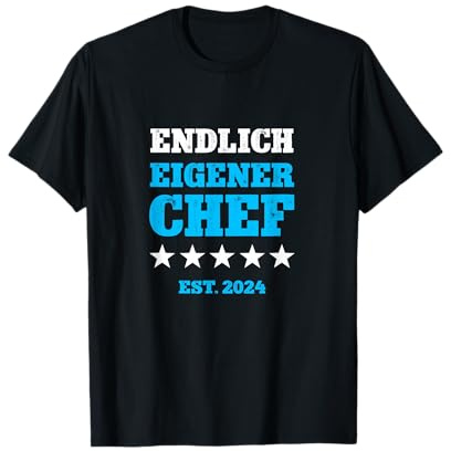 Endlich Eigener Chef 2024 Ich mache Mich Selbstständig T-Shirt
