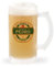 DEREGALOOS Jarra de Cerveza Personalizada con nombre. Jarra de Cristal Personalizada para bebidas frías. Regalos día del Padre. Detalles originales. (Mejor papá cervecero)