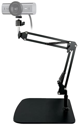 AYIZON Supporto da tavolo per webcam Logitech MX Brio 4K, Brio 4K, Brio 500
