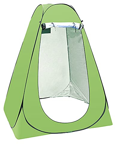 CRBUDY Zelt Tragbares Pop-up-Duschzelt für den Außenbereich, Camping-Toilettenzelt, wasserdicht, regensicher, Winddicht, Strandzelt für Camping, Strand und Wandern, Toilette und Umkleider