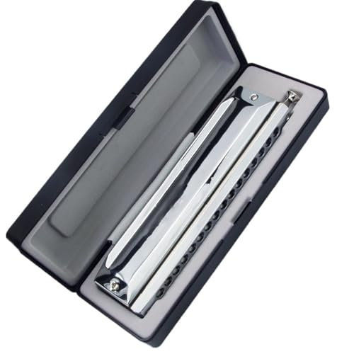 Harmonika Für Schüler 16-Loch 64-Ton Chromatische Mundharmonika Für Erwachsene Anfänger Selbstlerner Blues Instrument Mundharmonika