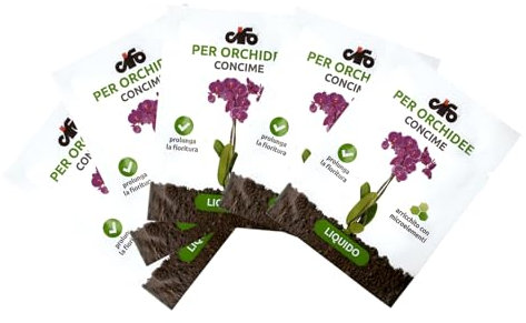 Concime liquido per Orchidee - Cifo - 2,5 ml per bustina (5 bustine)