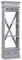 Lauuoeriau Furniture Item Home Highboard 60x30x175 cm Massivholz Mahagoni Möbel