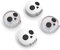 Joystick Kappen, 4 Stück Controller Stick Caps Thumb Grips Für Switch Für Switch/OLED/Lite, Für Switch Joystick-Abdeckung, Süßes Joy-Con-Daumengriff-Zubehör (Totenkopf)