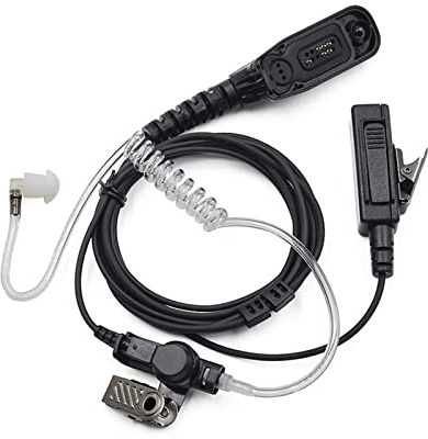 PGLVLZFGFN Headset Acoustic Tube Earpiece PTT Headphone For Walkie Talkie CB Radio DP4601 DP4801 DP4600 DP4400 DP4401 Fit For Motorola Walkie talkie earphones