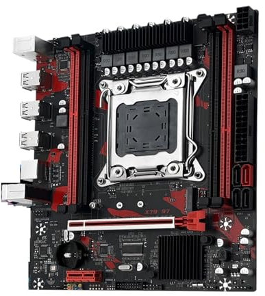 Scheda madre X79 S7 supporta processore CPU Xeon E5 v1 e v2 LGA 2011 DDR3 REG ECC Dual Channel