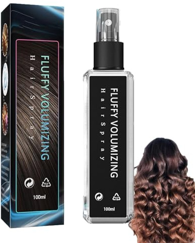 Continentau.Jy07 Hair Spray, Fluffy Volumizing Hair Spray, Flauschiges Voluminöses Haarspray, Haarverdickungsspray, Nicht fettendes & Nicht klebendes Haarspray für Männer und Frauen, 100ML