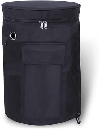 Inscrip Housse de protection pour bouteille de gaz, housse de bouteille de gaz, housse de bouteille de gaz de 5 kg, Oxford 600D, imperméable, coupe-vent, anti-UV, avec double fermeture éclair et poche