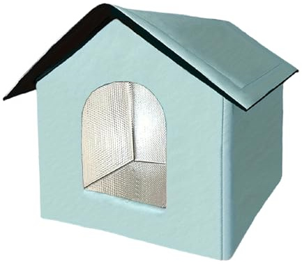 Celuicion Hundekorb in Größe, Schlafhaus, geschlossen, regendicht – Haus für Katzen, für den Innenbereich, Reisen, Winter, Kätzchen, Welpen und