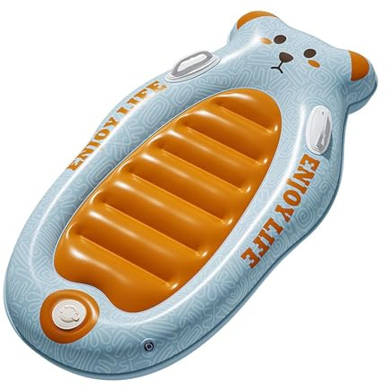 Aufblasbares Surfbrett Kinder Pool-Schwimmbrett mit Griffen