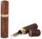 Okared Zahnstocherhalter aus Holz, tragbarer Zahnstocherspender, Eimer, Zahnstocherhalter, Mini-Zahnstocherbox, Tasche, 2 Stück